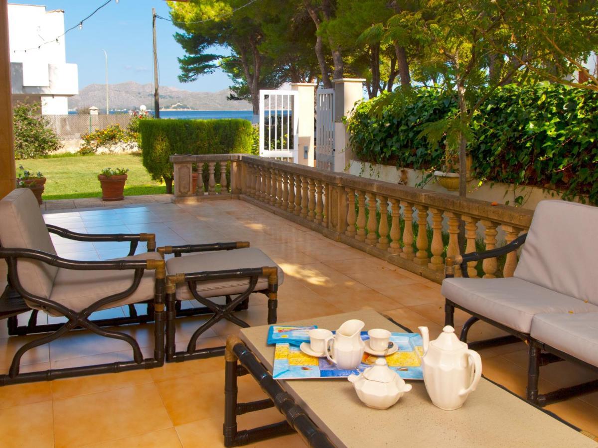 Villa Tita De Manresa, Con Jardines Y Vista Mar Alcúdia Extérieur photo